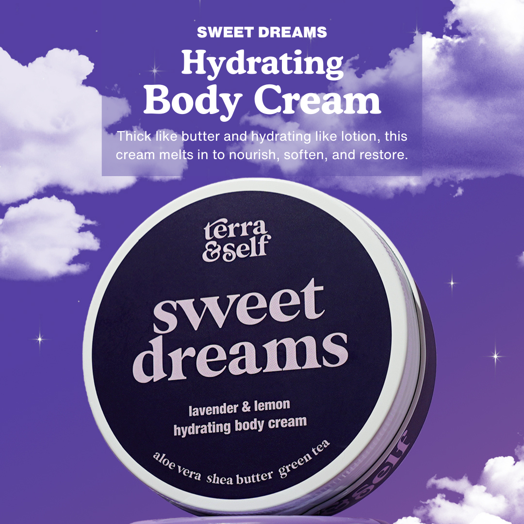 Sweet Dreams Body Cream with Melatonin & Magnesium