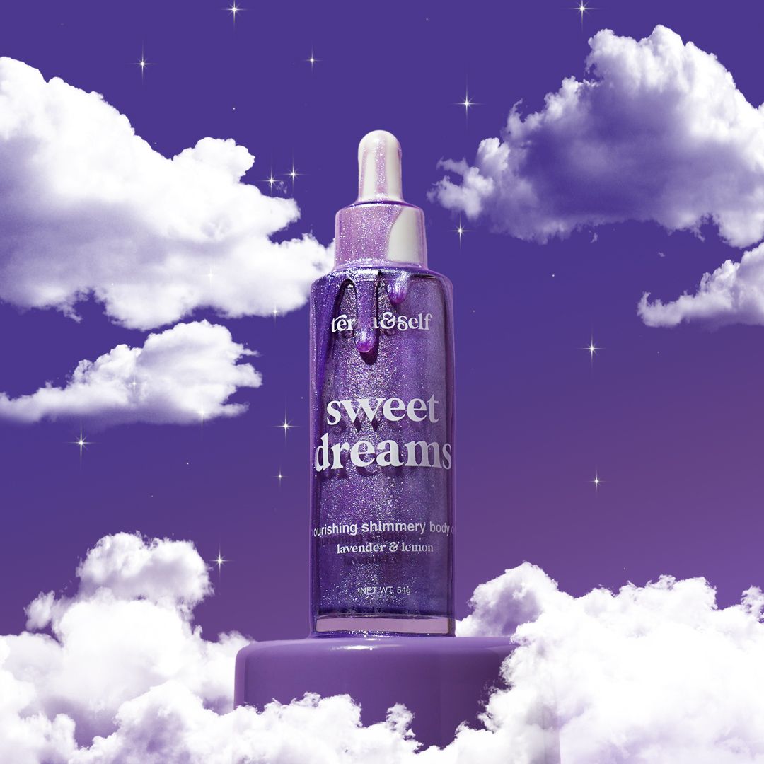 Sweet Dreams Body Glow Oil with Argan & Green Tea
