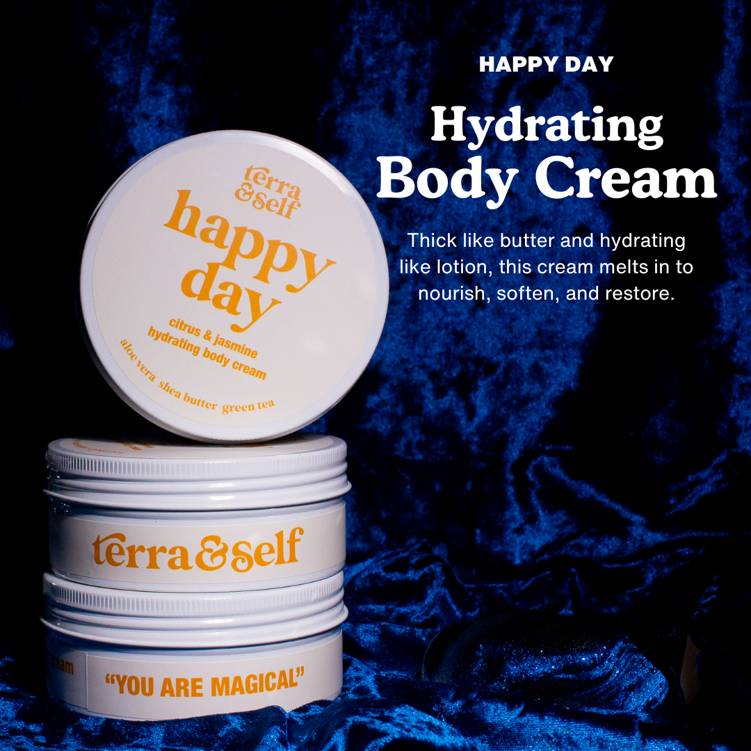 Happy Day Body Cream with Mango Butter & Aloe Vera
