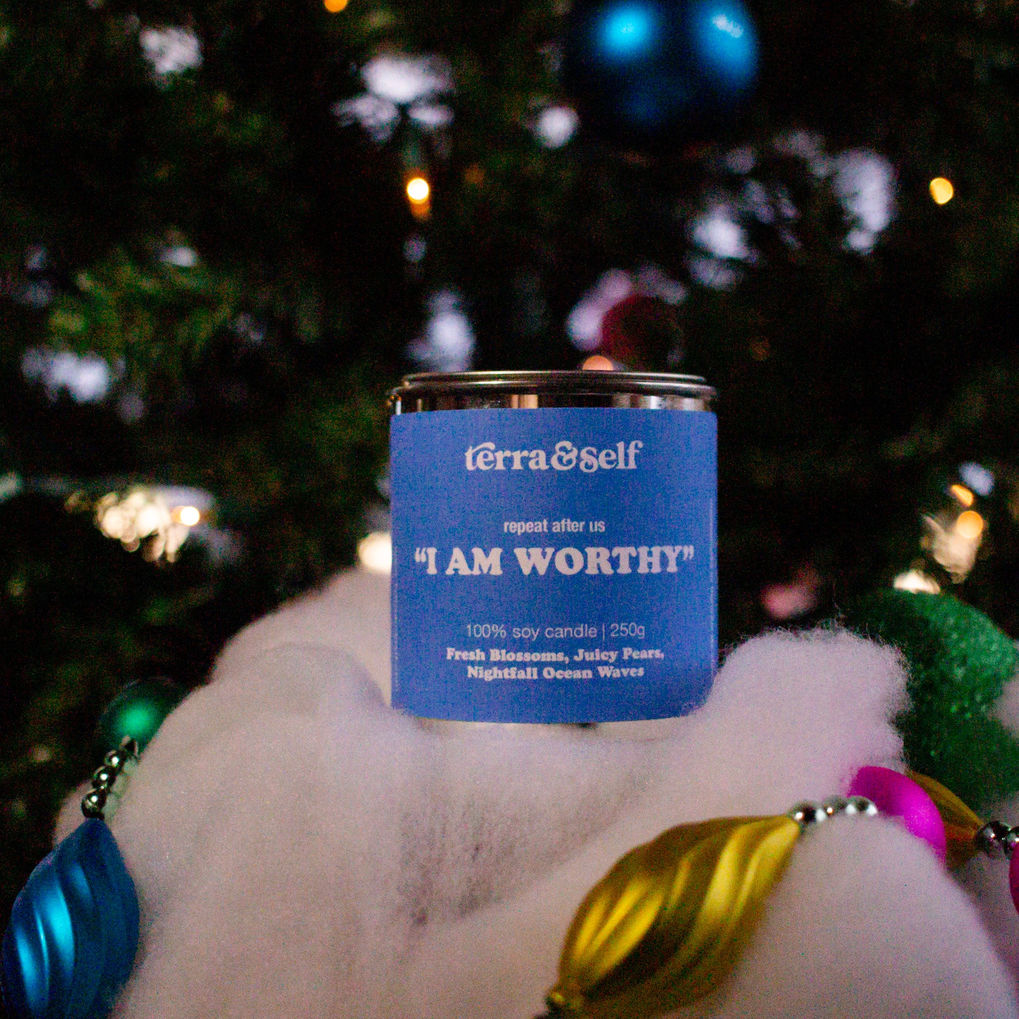 I Am Worthy Candle