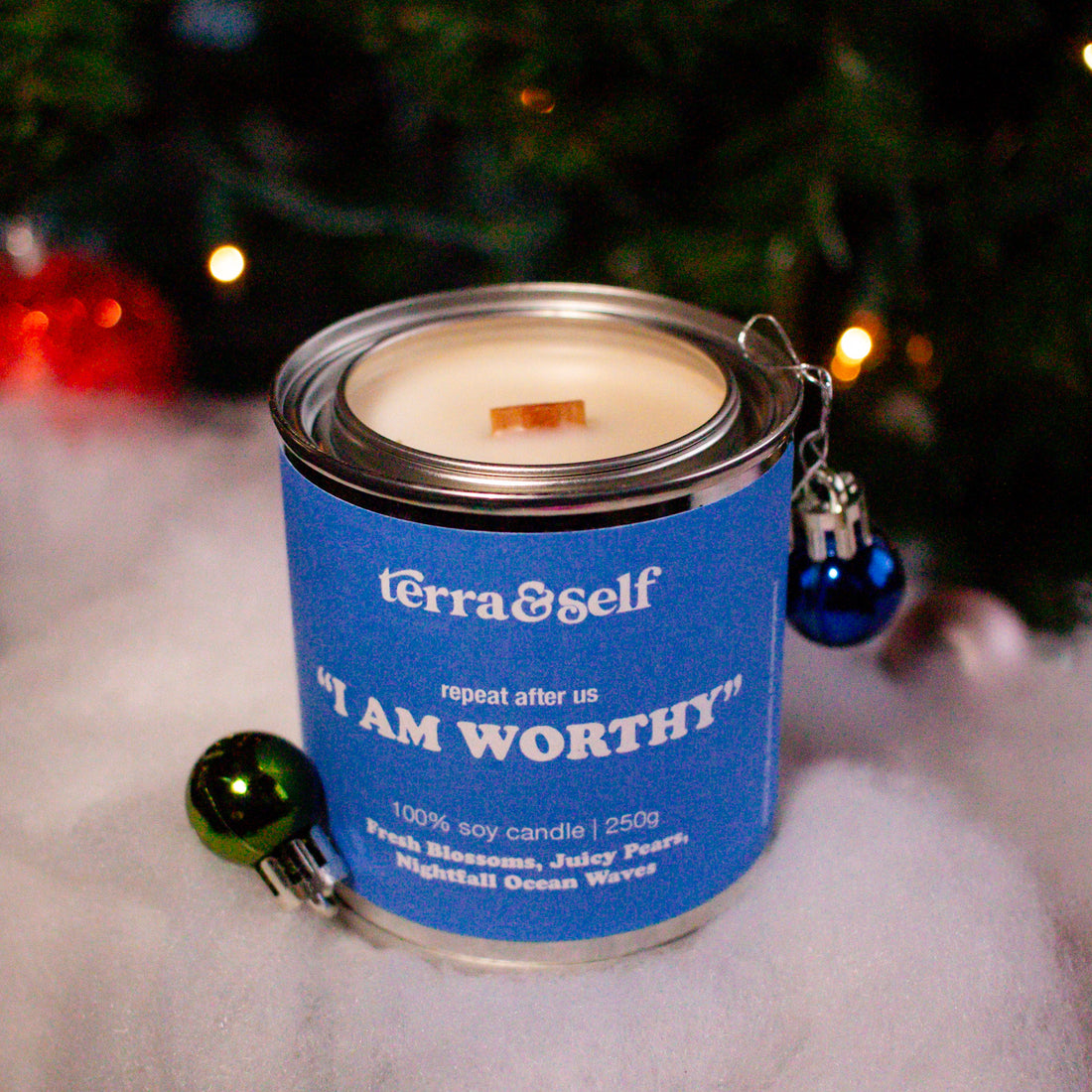 I Am Worthy Candle