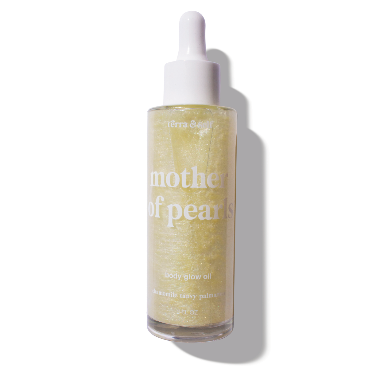 Mother of Pearls Body Glow Oil with Argan & Green Tea