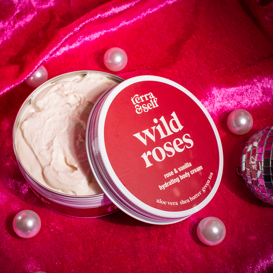Wild Roses Body Cream with Mango Butter & Aloe Vera