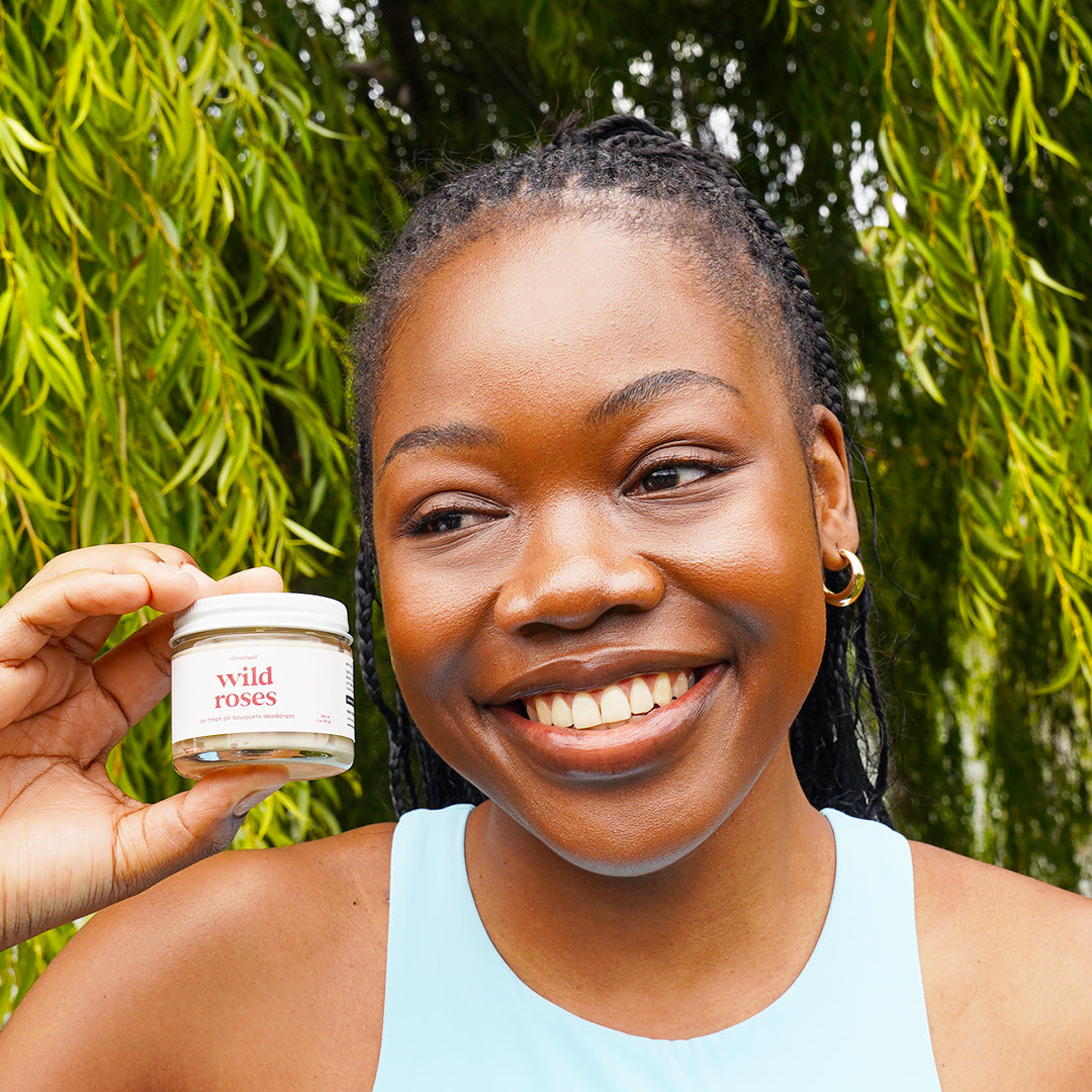Wild Rose Natural Deodorant - Aluminum & Baking Soda Free
