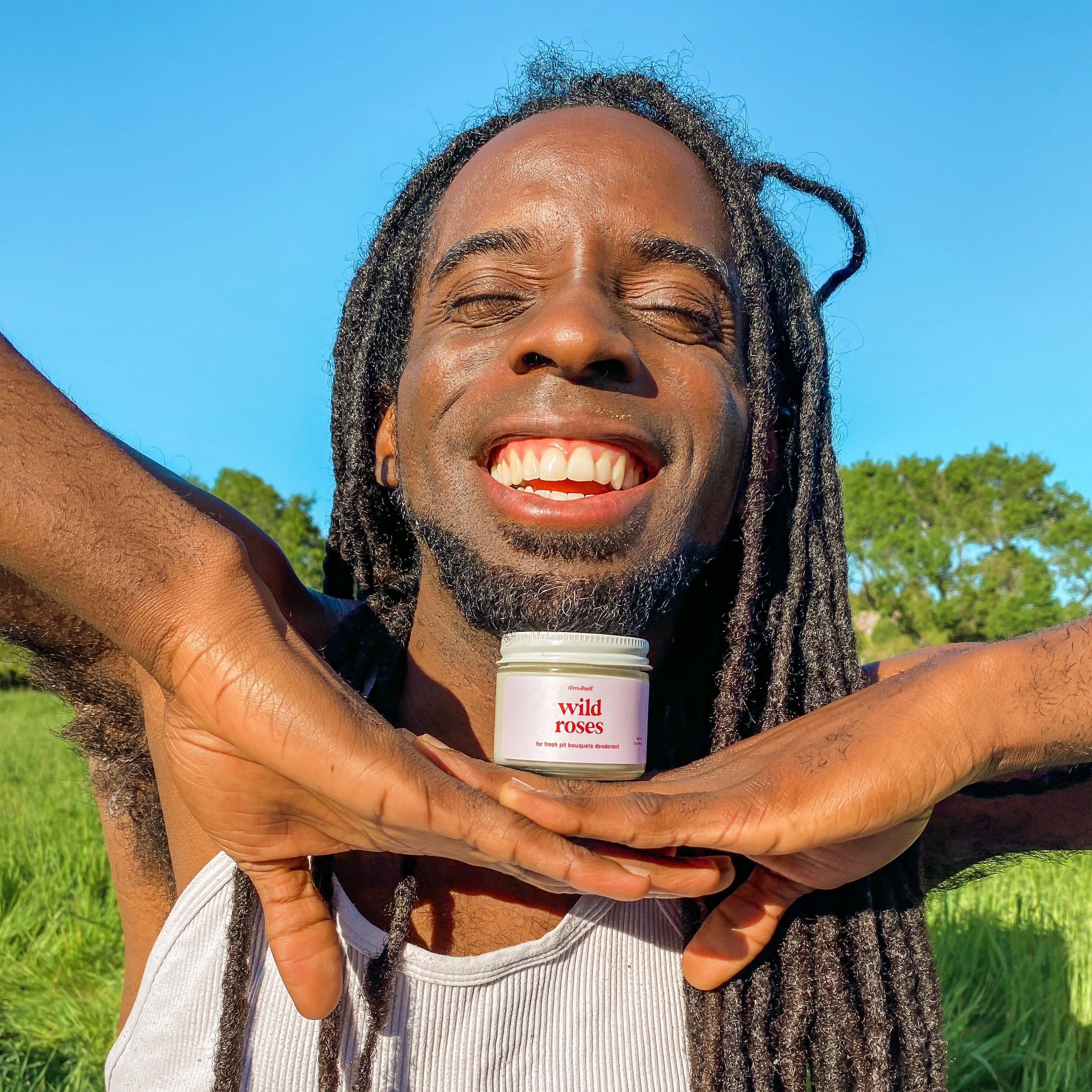 Wild Rose Natural Deodorant - Aluminum & Baking Soda Free