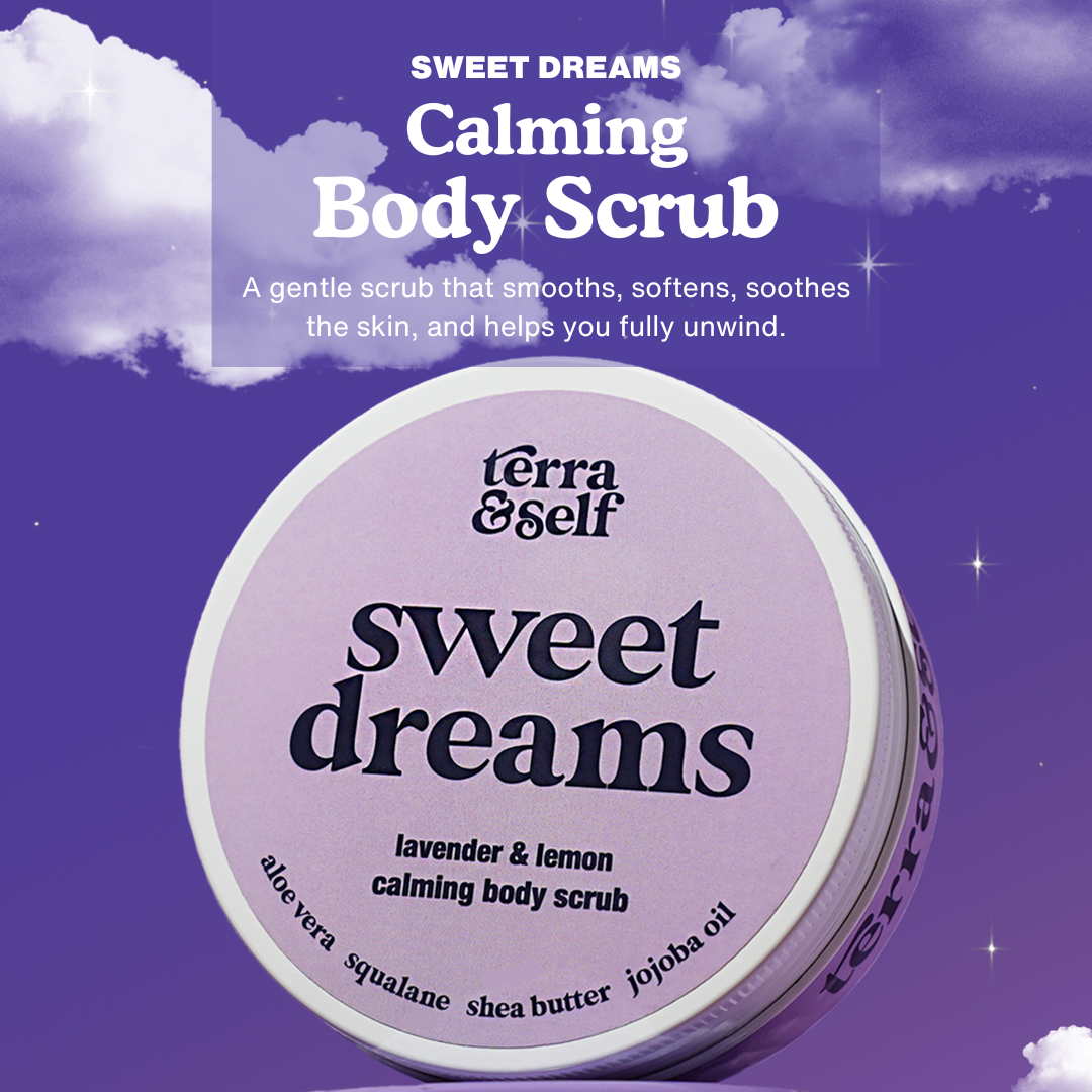 Sweet Dreams Calming Body Scrub with Magnesium & Squalane