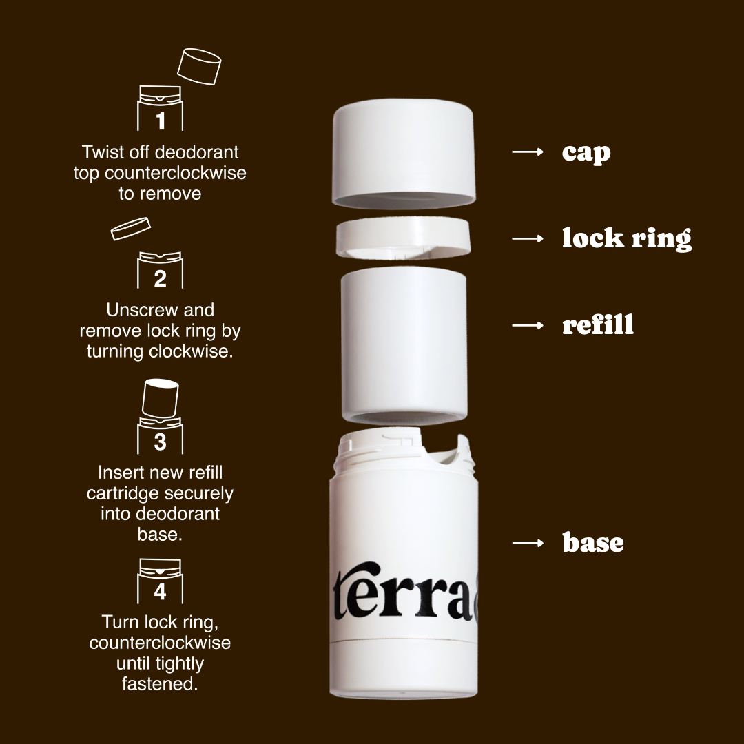 Refillable Deodorant Case