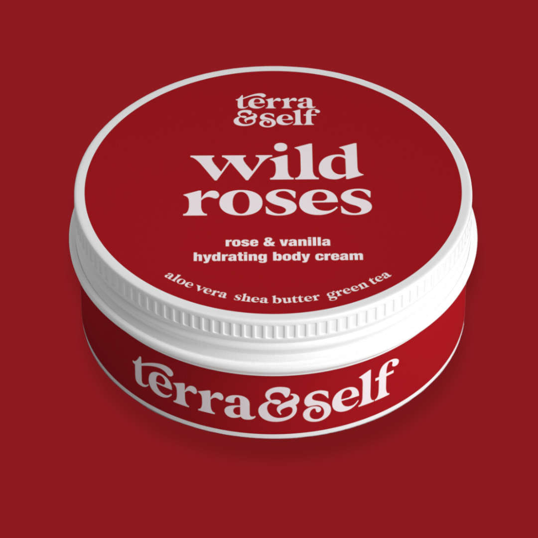 Wild Roses Body Cream with Mango Butter & Aloe Vera