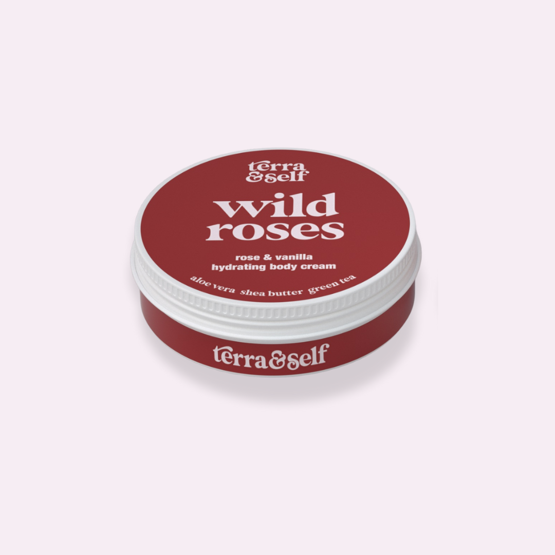 Travel Wild Roses Body Cream with Mango Butter &amp; Aloe Vera