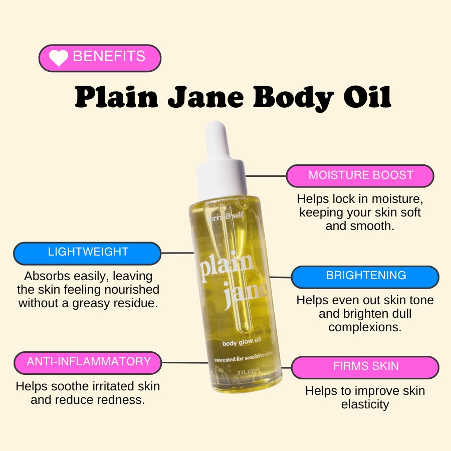 Plain Jane Body Glow Oil