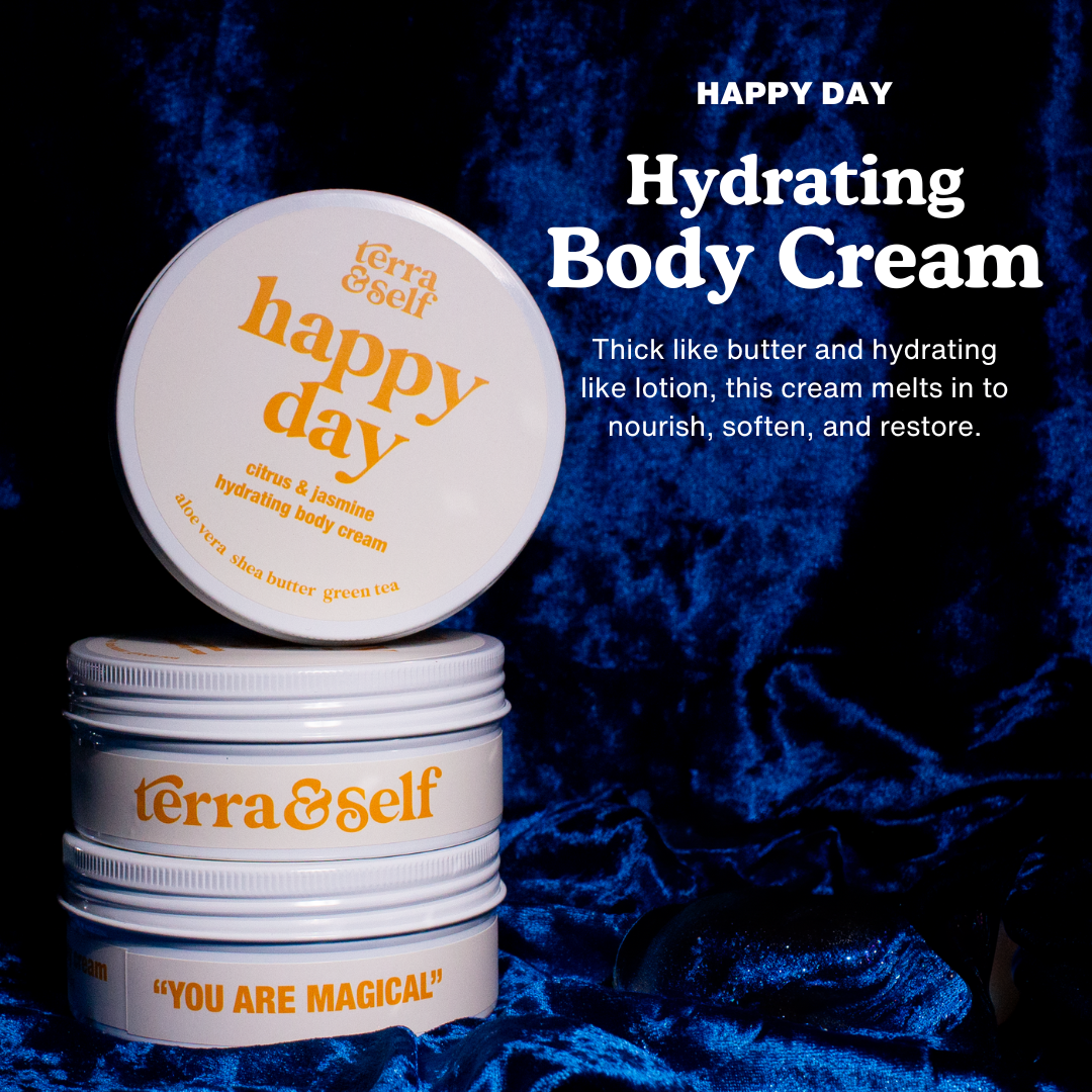 Happy Day Body Cream with Mango Butter &amp; Aloe Vera