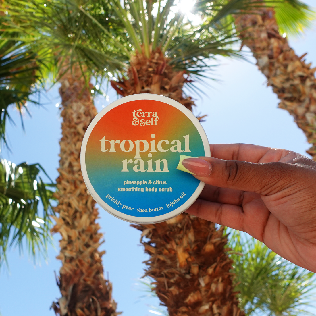 Tropical Rain Smoothing Body Scrub with Prickly Pear & Pineapple