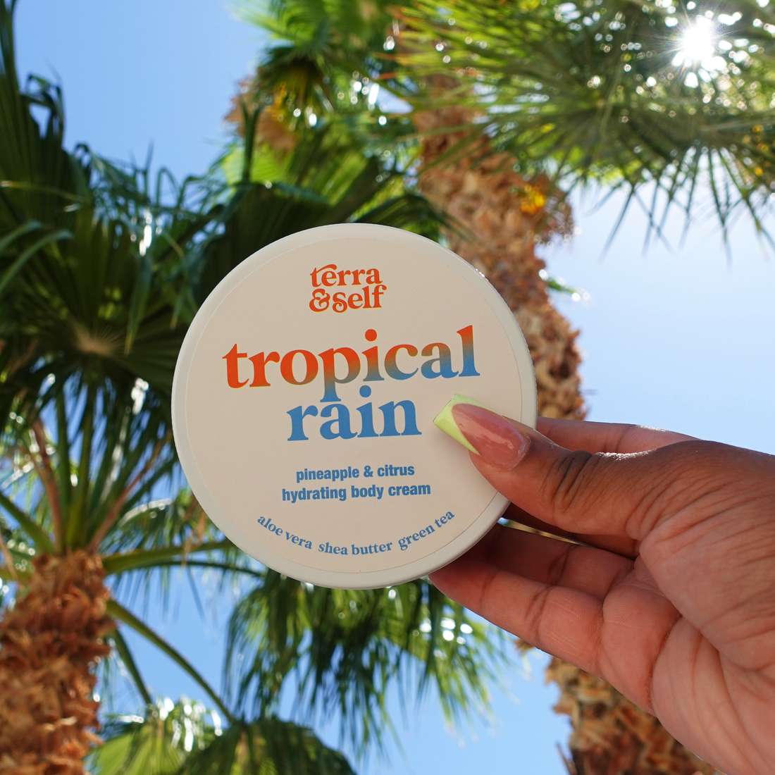 Tropical Rain Hydrating Body Cream with Prickly Pear &amp; Pineapple