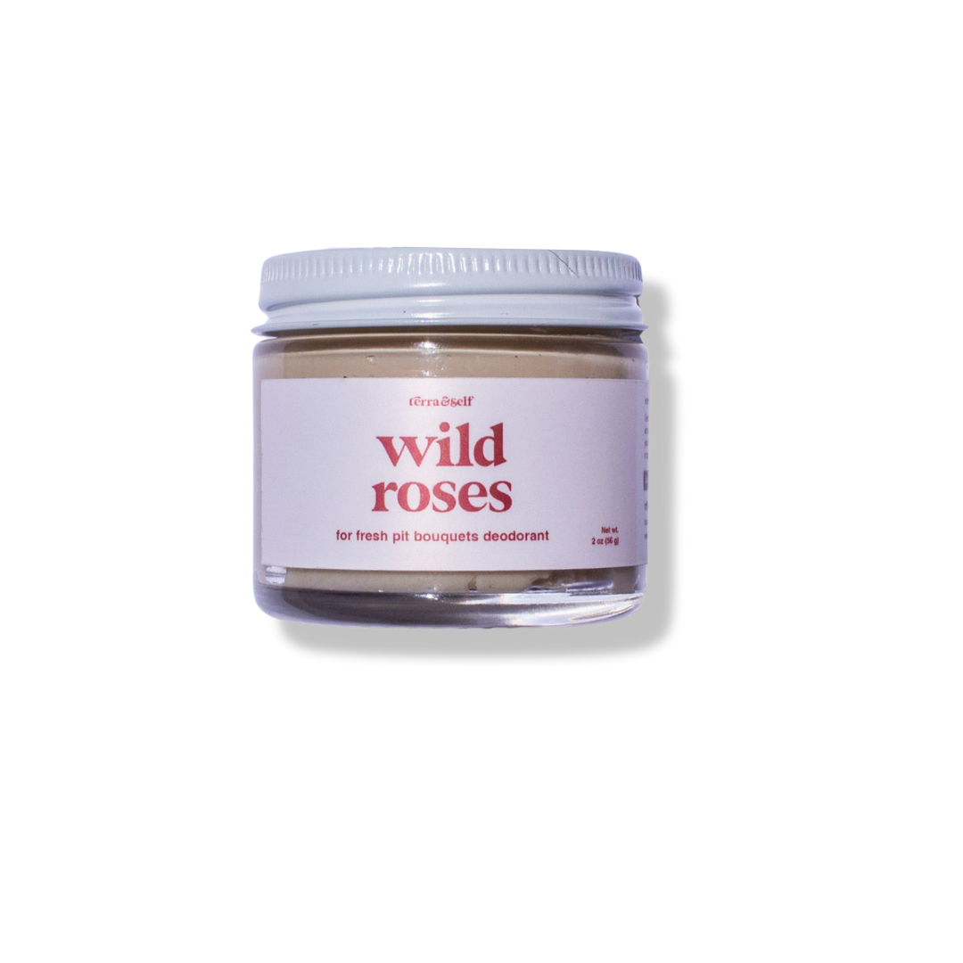 Wild Rose Natural Deodorant - Aluminum & Baking Soda Free