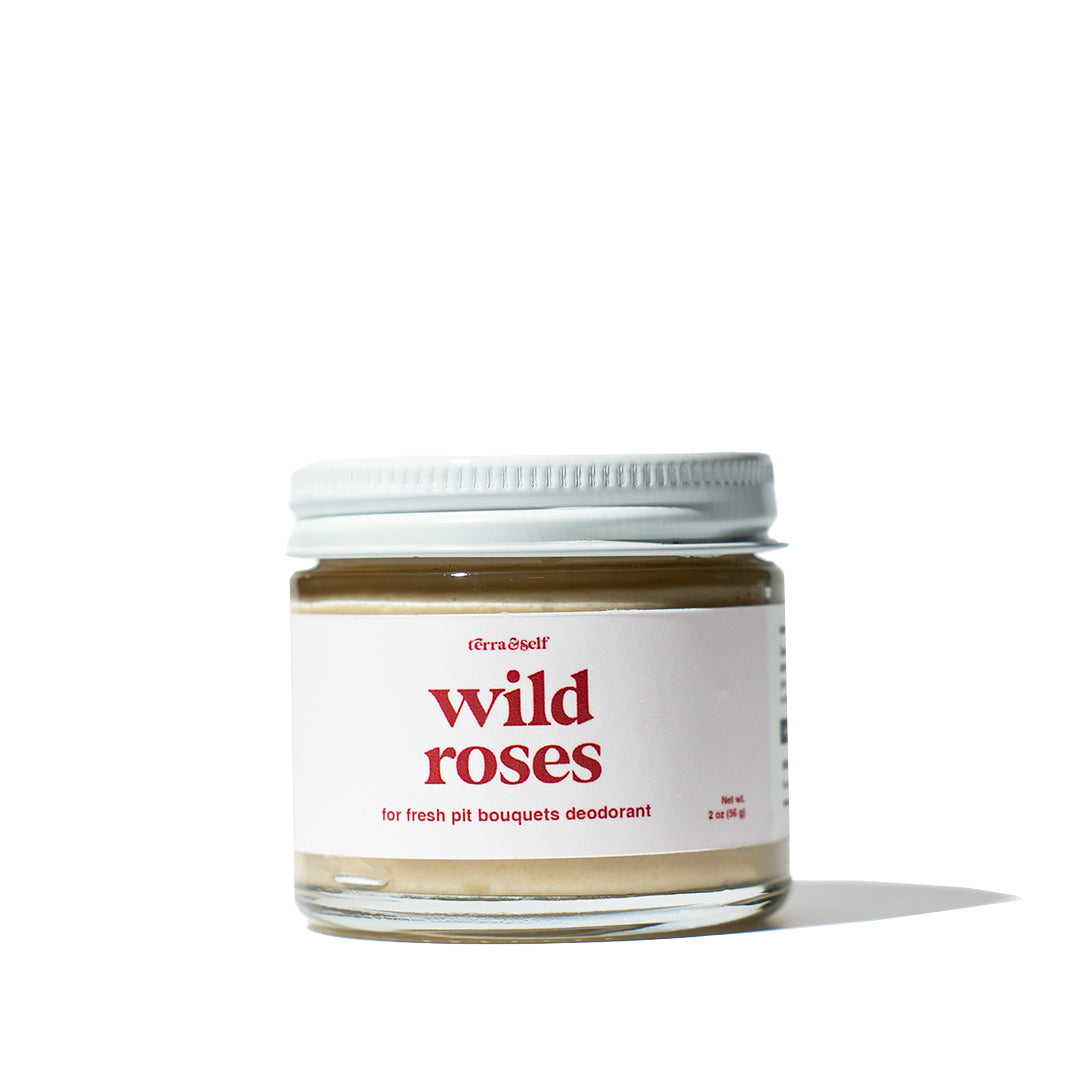 Wild Rose Natural Deodorant - Aluminum & Baking Soda Free