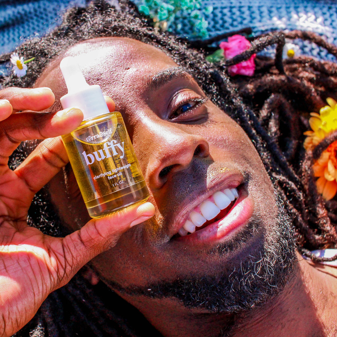 Buffy Face Oil for Oily/Acne-Prone Skin with Watermelon & Blackberry