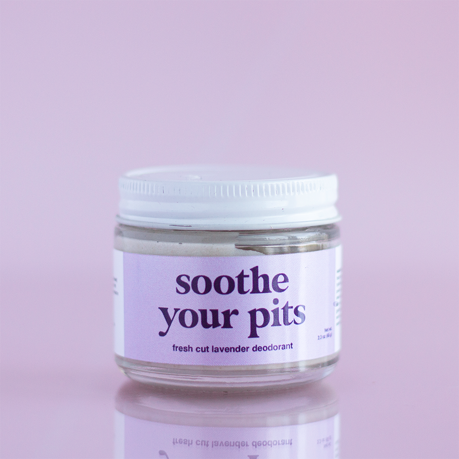 Soothe Your Pits Natural Deodorant - Aluminum & Baking Soda Free