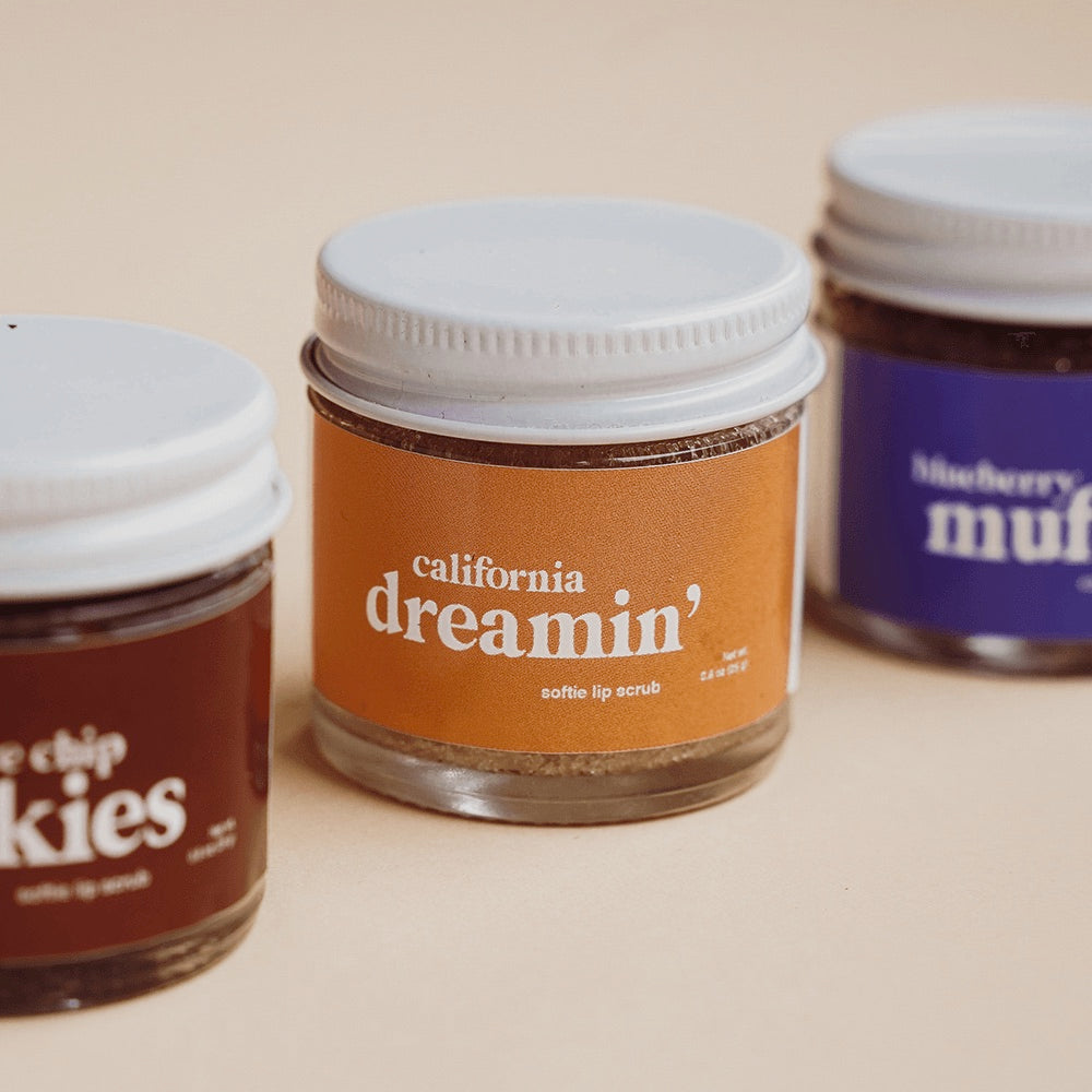 Orange edible lip scrub, California Dreamin&